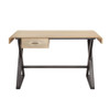 Danton - Executive Writing Desk - Gold Aluminum