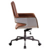 Kamau - Office Chair - Vintage Cocoa Top Grain Leather