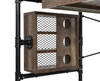 Endang - Writing Desk - Weathered Oak & Black