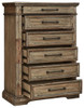 Markenburg - Brown - Six Drawer Chest