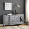 Magdi - Accent Table - Antique Gray Finish