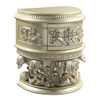 Vatican - Nightstand - Champagne Silver