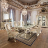 Vatican - Dining Table - Champagne Silver