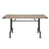 Edina - Dining Table - Oak & Sandy Black