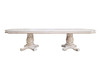 Vendome - 30" Dining Table With Pedestal Base - Antique Pearl