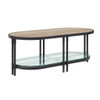 Brantley - Coffee Table - Oak & Sandy Black