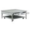 Ramiro - Coffee Table - Rustic Gray Finish