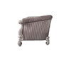 Versailles - Sofa With 7 Pillows - Ivory Fabric & Bone White