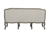 Tania - Sofa With 3 Pillows - Cream Linen & Gray