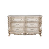Gorsedd - Dresser With Marble Top - Marble Top & Golden Ivory