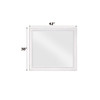 Katia - Mirror - Rustic Gray & Weathered White