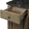 Charnell - Server - Marble Top & Oak