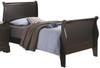 Adolphus Black Sleigh Bed