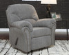 Allmaxx - Rocker Recliner - Pewter