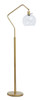 Marilee - Antique Brass Finish - Metal Floor Lamp