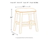 Caitbrook - Upholstered Stool (Set of 2) - Gray