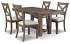 Moriville - Rectangular Dining Room Extension Table - Grayish Brown