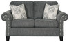 Agleno - Charcoal - Loveseat