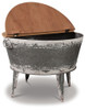 Shellmond - Metallic / Brown / Beige - Accent Cocktail Table