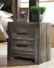 Wynnlow - Two Drawer Night Stand - Gray