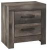 Wynnlow - Gray - Two Drawer Night Stand