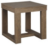 Cariton - Gray - Square End Table