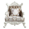 Vanaheim - Chair With Pillow - Fabric & Antique White
