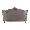 Elozzol - Sofa With 5 Pillows - Fabric & Antique Bronze