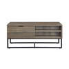 Homare - Coffee Table - Rustic Oak & Black