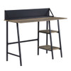 Garima - Writing Desk - Rustic Oak & Black