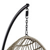 Vasant - Hanging Chair - Fabric & Wicker