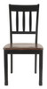 Owingsville - Black / Brown - Dining Room Side Chair (Set of 2)