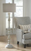 Bernadate - Whitewash - Poly Floor Lamp