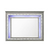 Antares - Mirror With LED - Light Gray Oak