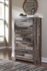 Derekson - Multi Gray - Five Drawer Chest