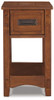 Breegin - Chair Side End Table - 1 Drawer - Brown