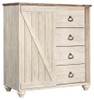 Willowton - Dressing Chest - Whitewash