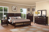 Clover Merlot 6-PC Bedroom Set