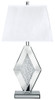 Prunella - Mirror Table Lamp  - Silver Finish