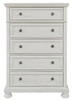 Robbinsdale - Antique White - Five Drawer Chest