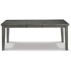 Hallanden - Rectangular Dining Room Butterfly Extension Table - Gray