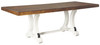 Valebeck - White / Brown - Rectangular Dining Room Table