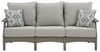 Visola - Sofa with Cushion - Gray