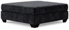 Lavernett - Oversized Accent Ottoman - Charcoal