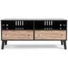 Piperton - Brown / Natural - Medium TV Stand