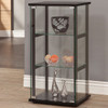 GALI 3-Shelf Curio with Glass Door