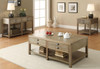 Audrina Driftwood Cottage Sofa Table