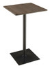 Cavalier - Square Pub Height Bistro Bar Table - Dark Elm