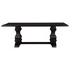 Parkins - Rectangular Dining Table - Rustic Espresso