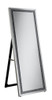 Seraphina - Acrylic Framed Standing Mirror - Silver